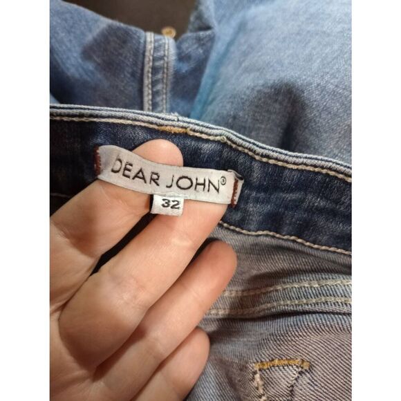 Dear John Jeans Ladies 32 Sloan‎ Bootcut Distressed - Picture 7 of 10